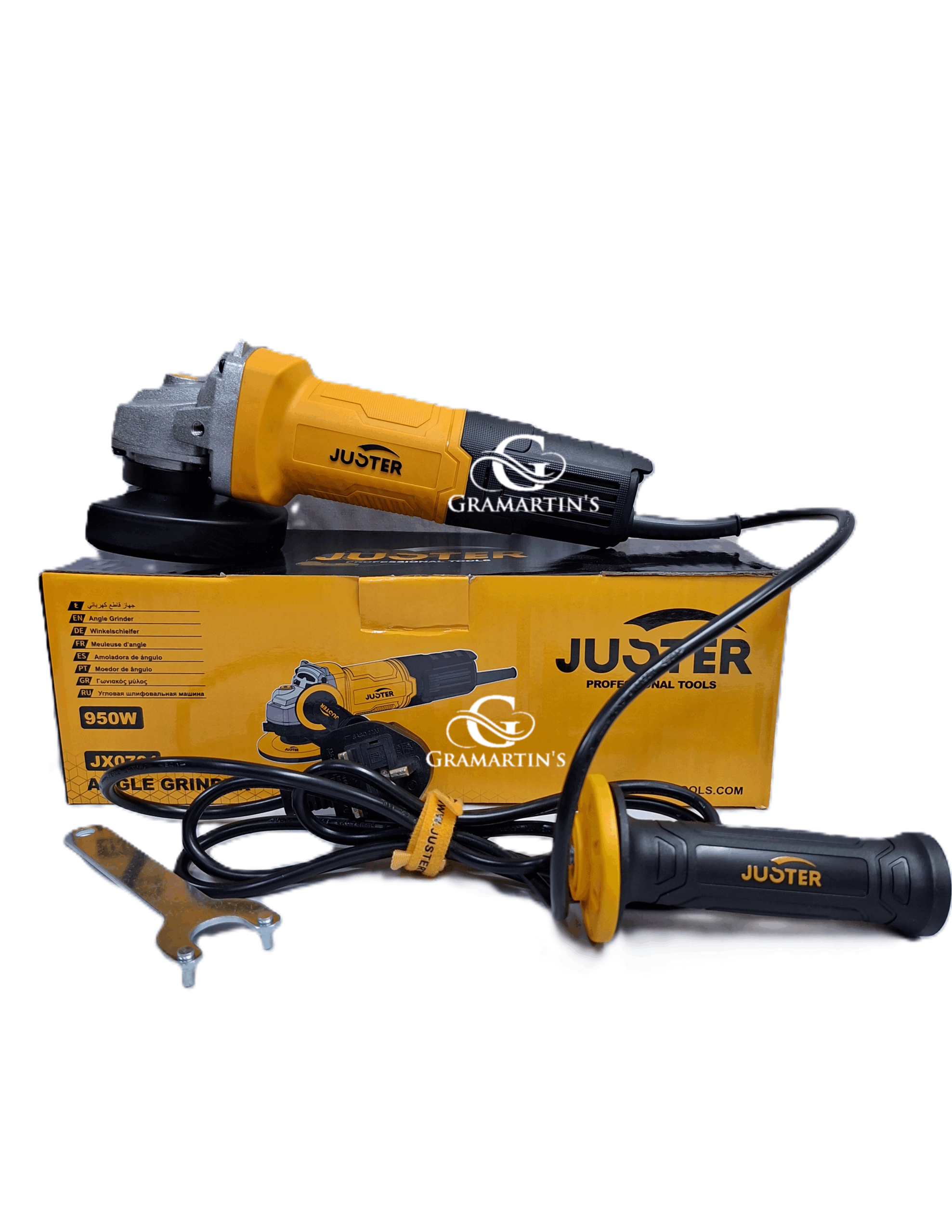 Juster Angle Grinder 950w