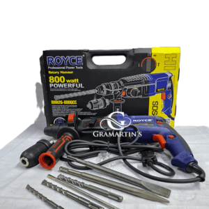 ROYCE ROTARY HAMMER 800W 2Chucks
