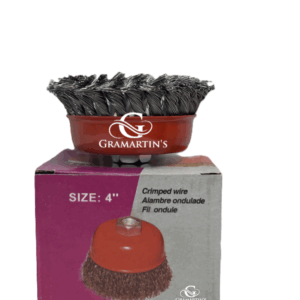 Crimped Wire Brush 4"